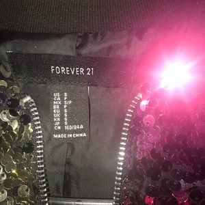 Sparkly jacket